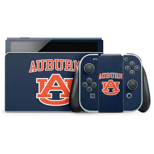 Auburn University AU Nintendo Switch OLED (2021) Skin
